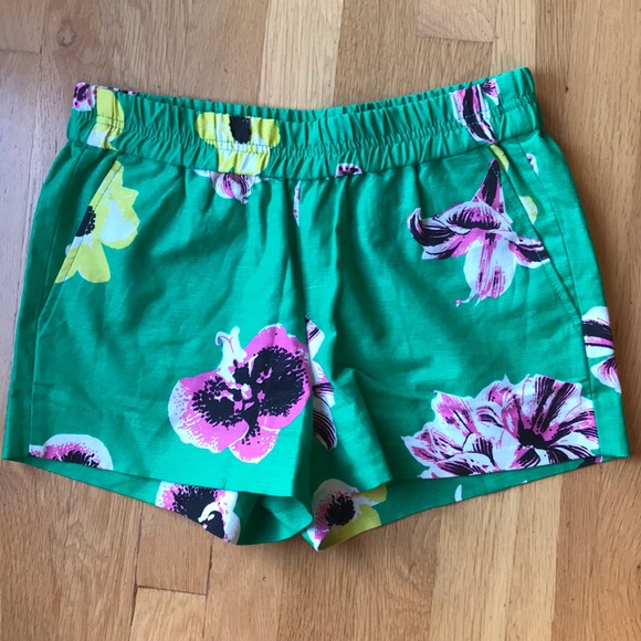 J. Crew Punk Floral🌸Boardwalk Shorts - Picture 2 of 4